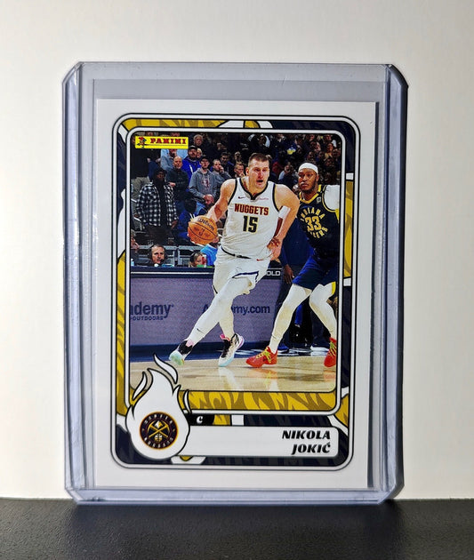 Nikola Jokić 2024-25 Panini NBA #1 Sticker Card Denver Nuggets