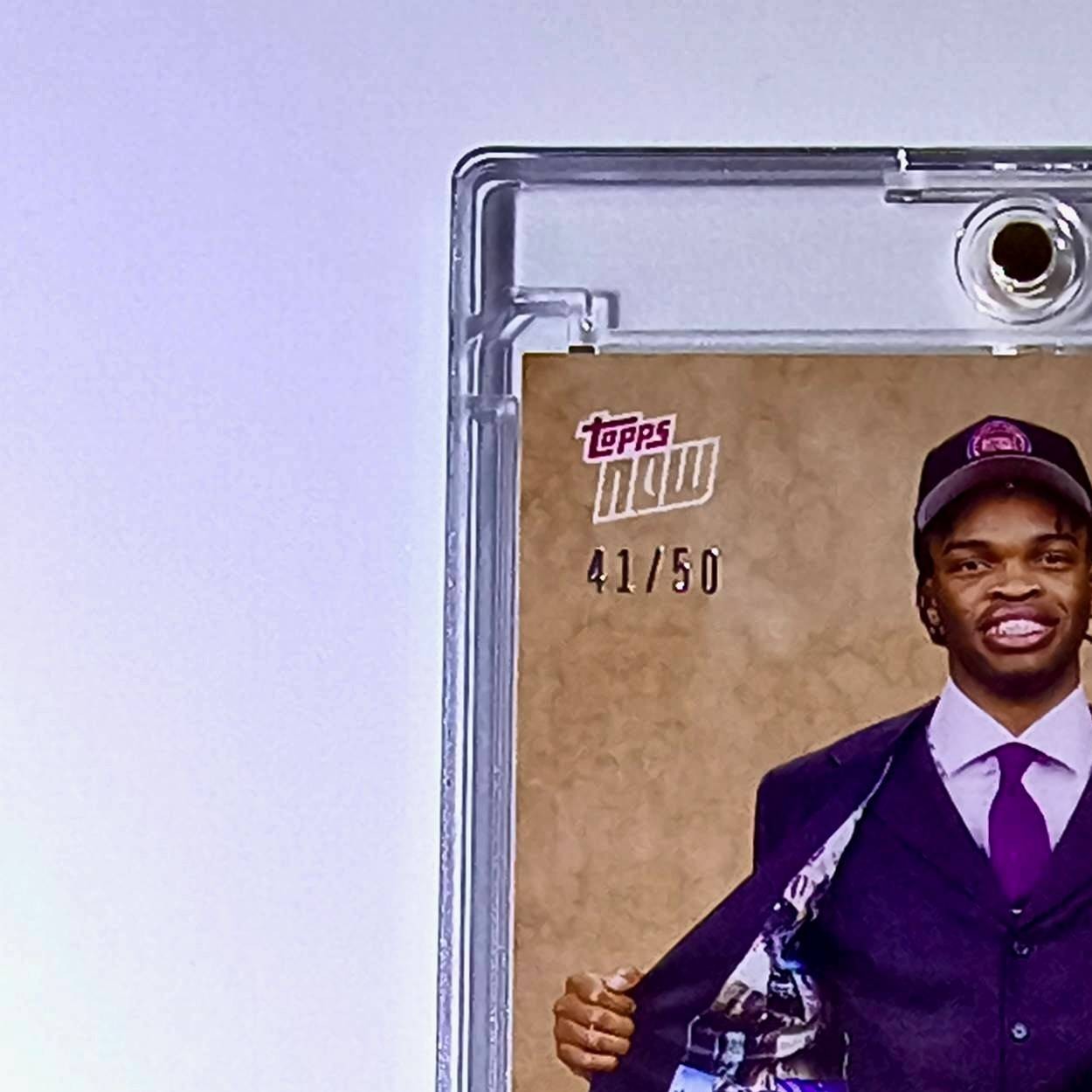 Ebuka Okorie Rookie 2026-27 Topps NBA Draft EOKO Gold Foil 41/50 Detroit Pistons
