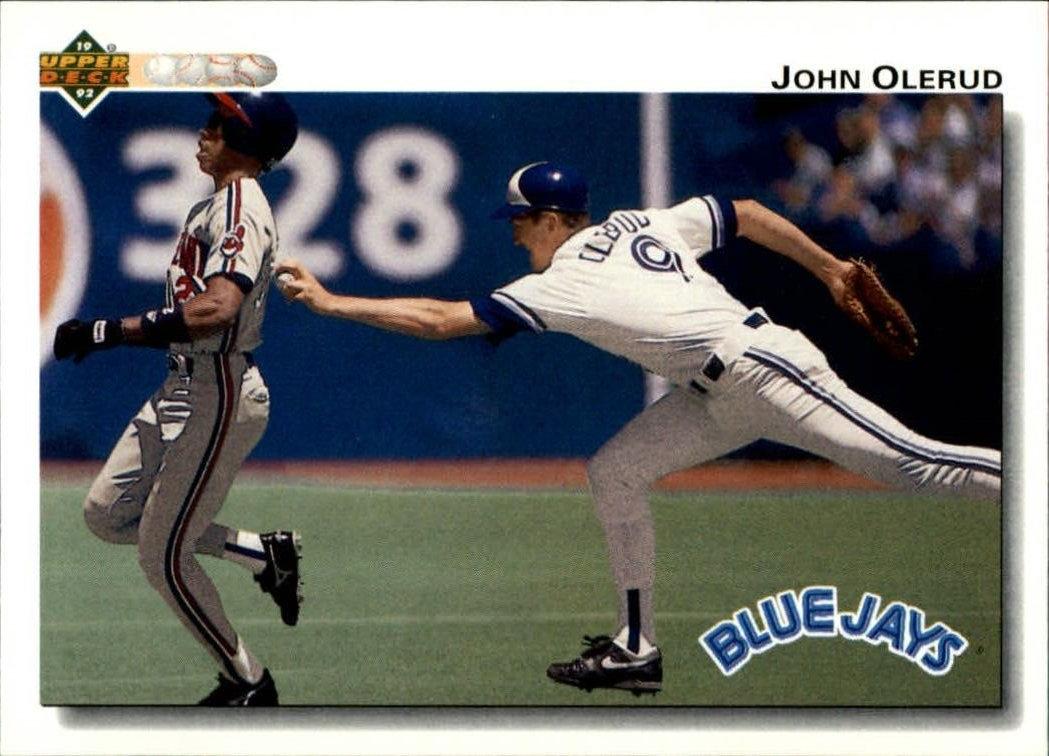 John Olerud 1992 Upper Deck MLB #375 Baseball Card Toronto Blue Jays