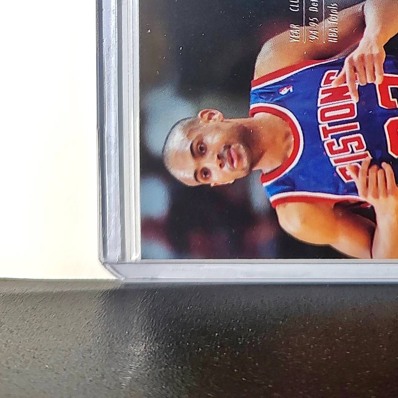 Grant Hill 1995-96 Flair NBA #37 Card Detroit Pistons
