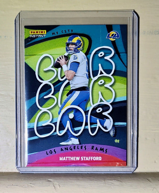 Matthew Stafford 2022 Panini NFL MyCity #19 Football Card 1/1860