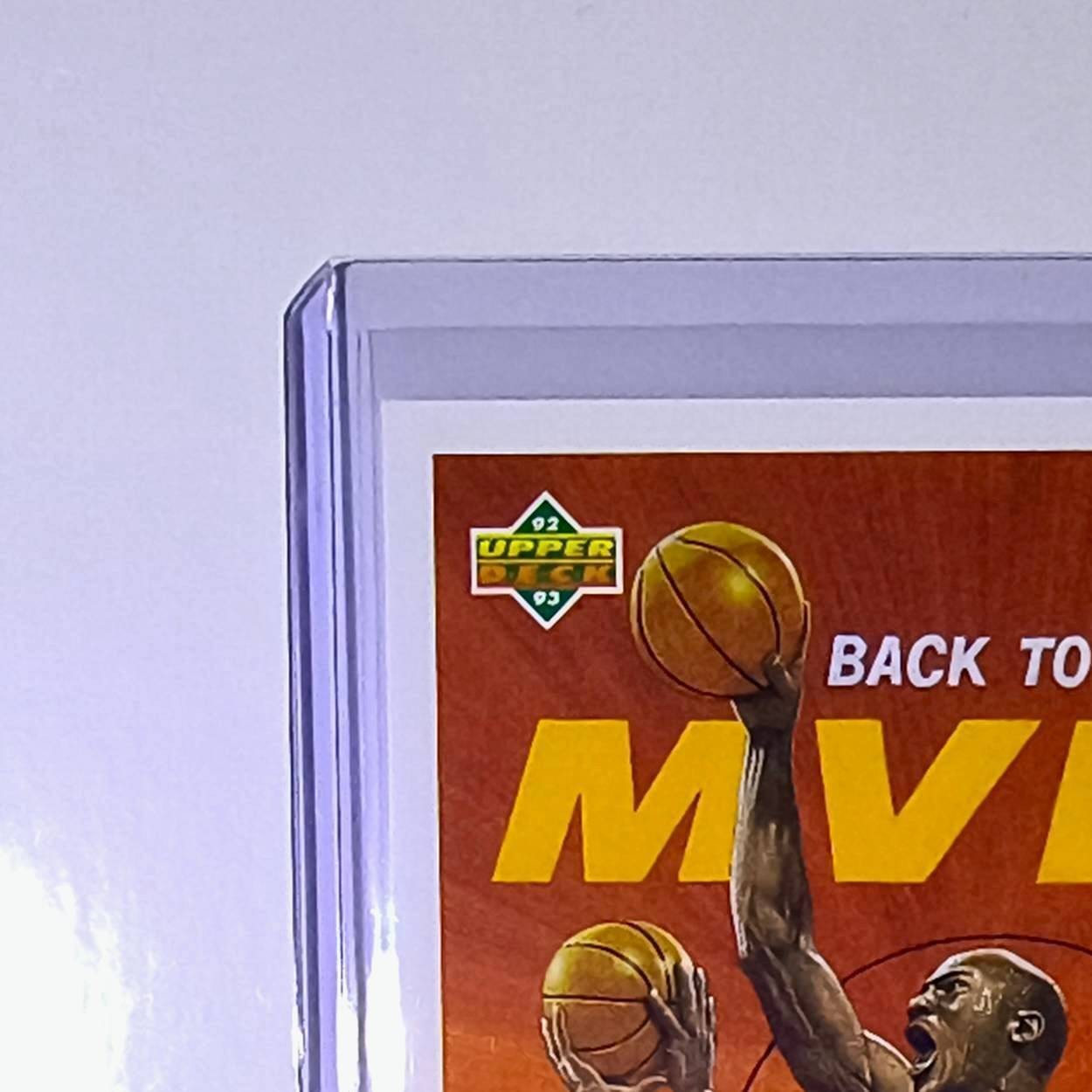Michael Jordan 1992-93 Upper Deck Back to Back MVP Basketball Card Chicago Bulls