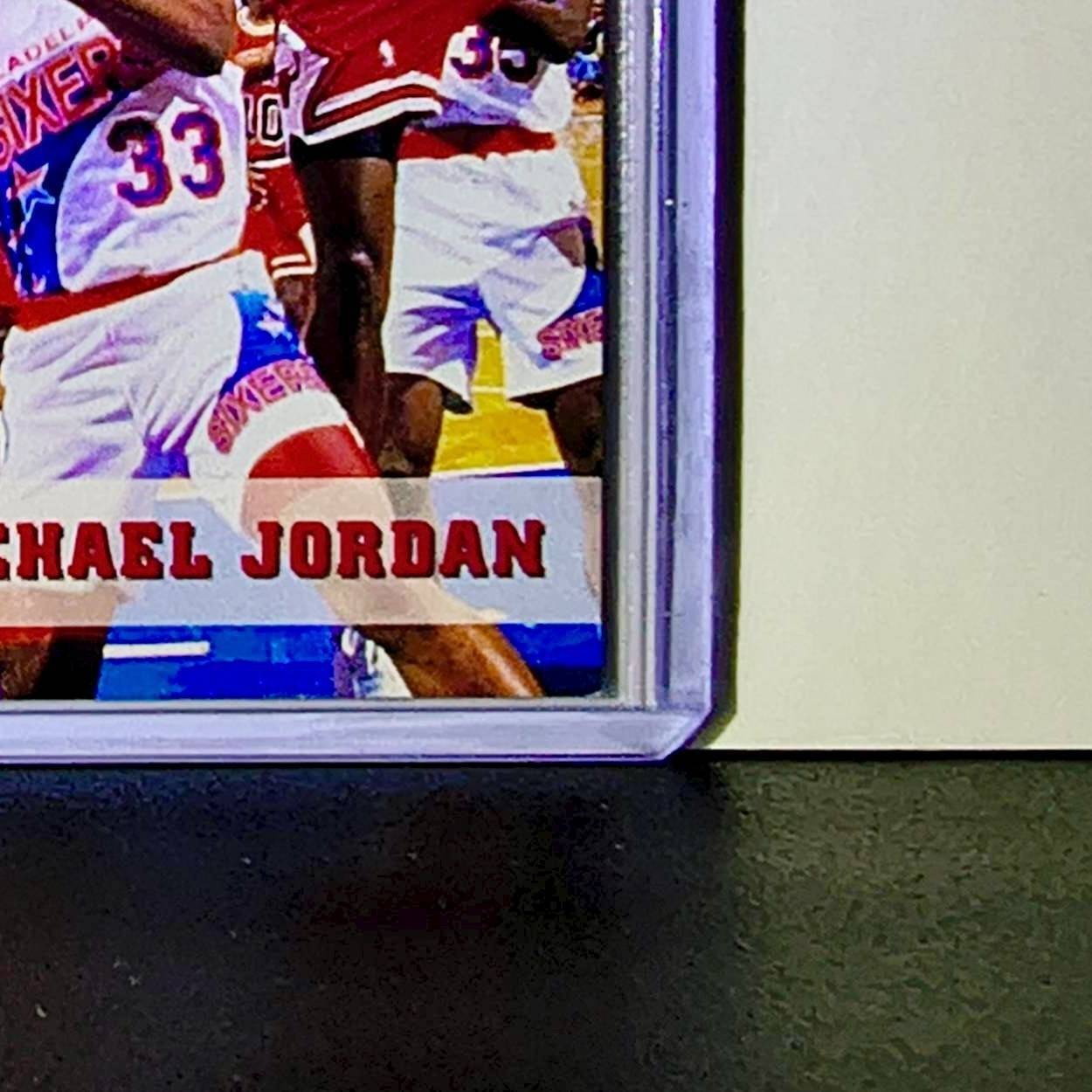 Michael Jordan 1993-94 NBA Hoops #28 Basketball Card Chicago Bulls