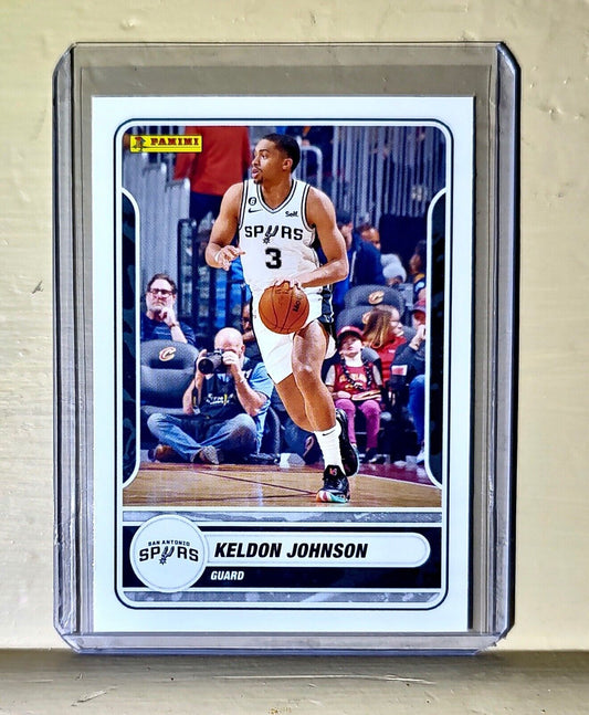 Keldon Johnson 2023-24 Panini NBA Basketball #64 Card San Antonio Spurs