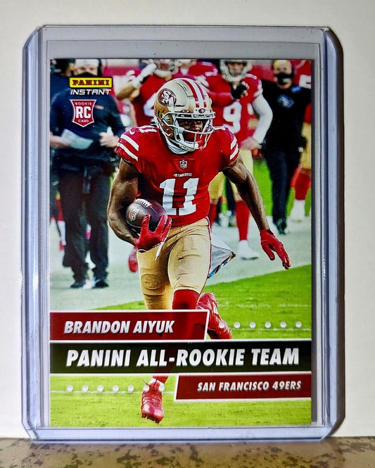 Brandon Aiyuk 2020 Panini All-Rookie Team NFL #6 Card 1 of 648 SF 49ers