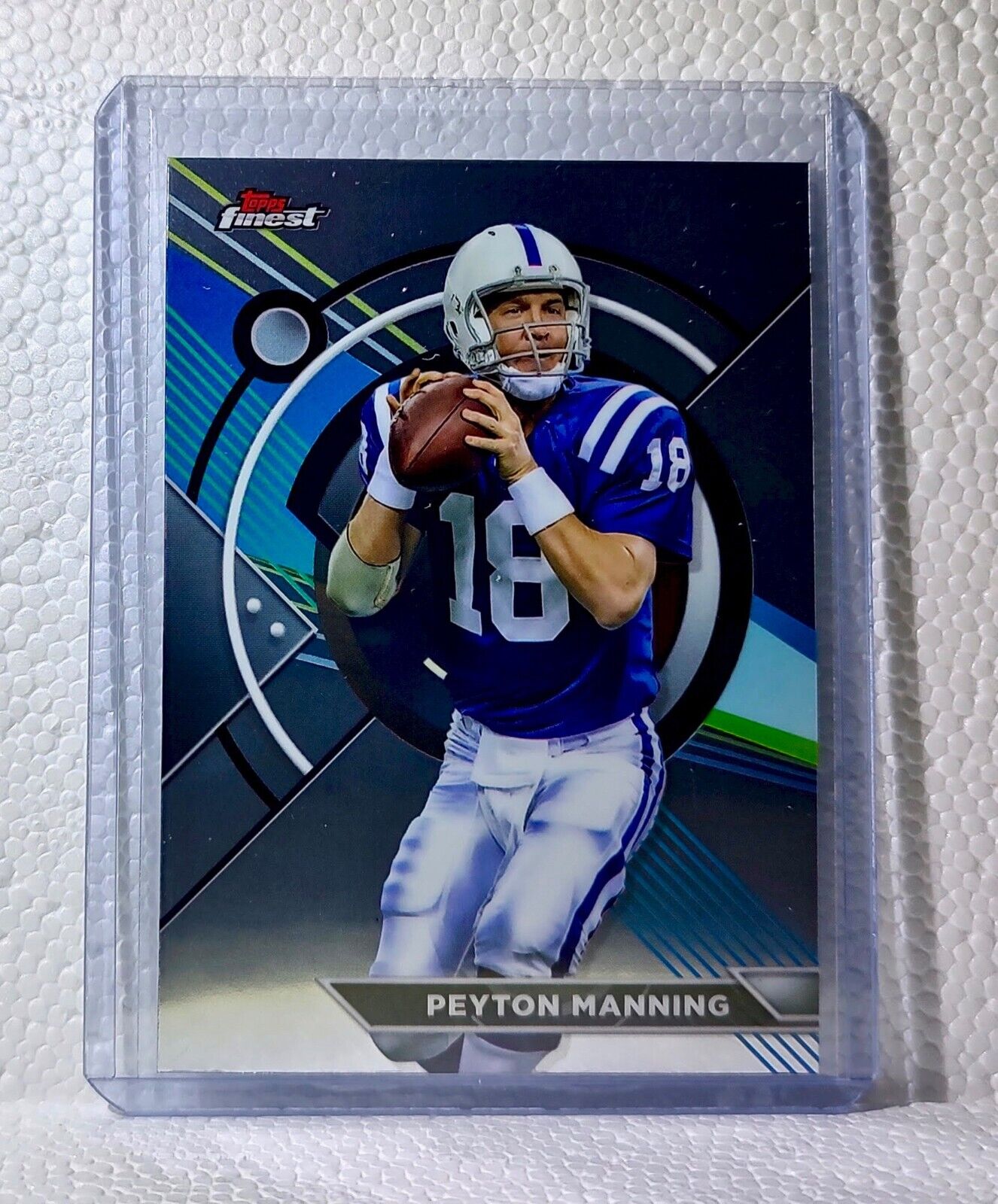 Peyton Manning 2023 Topps Finest NFL #196 Football Card Indianapolis Colts