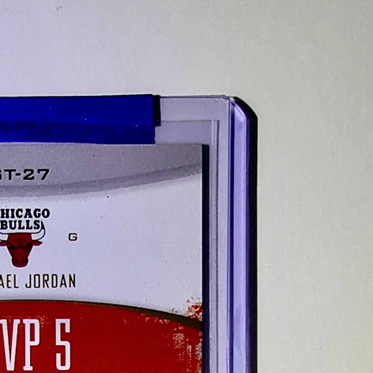Michael Jordan 2007-08 Fleer Hot Prospects Stat Tracker ST-27 Card Chicago Bulls