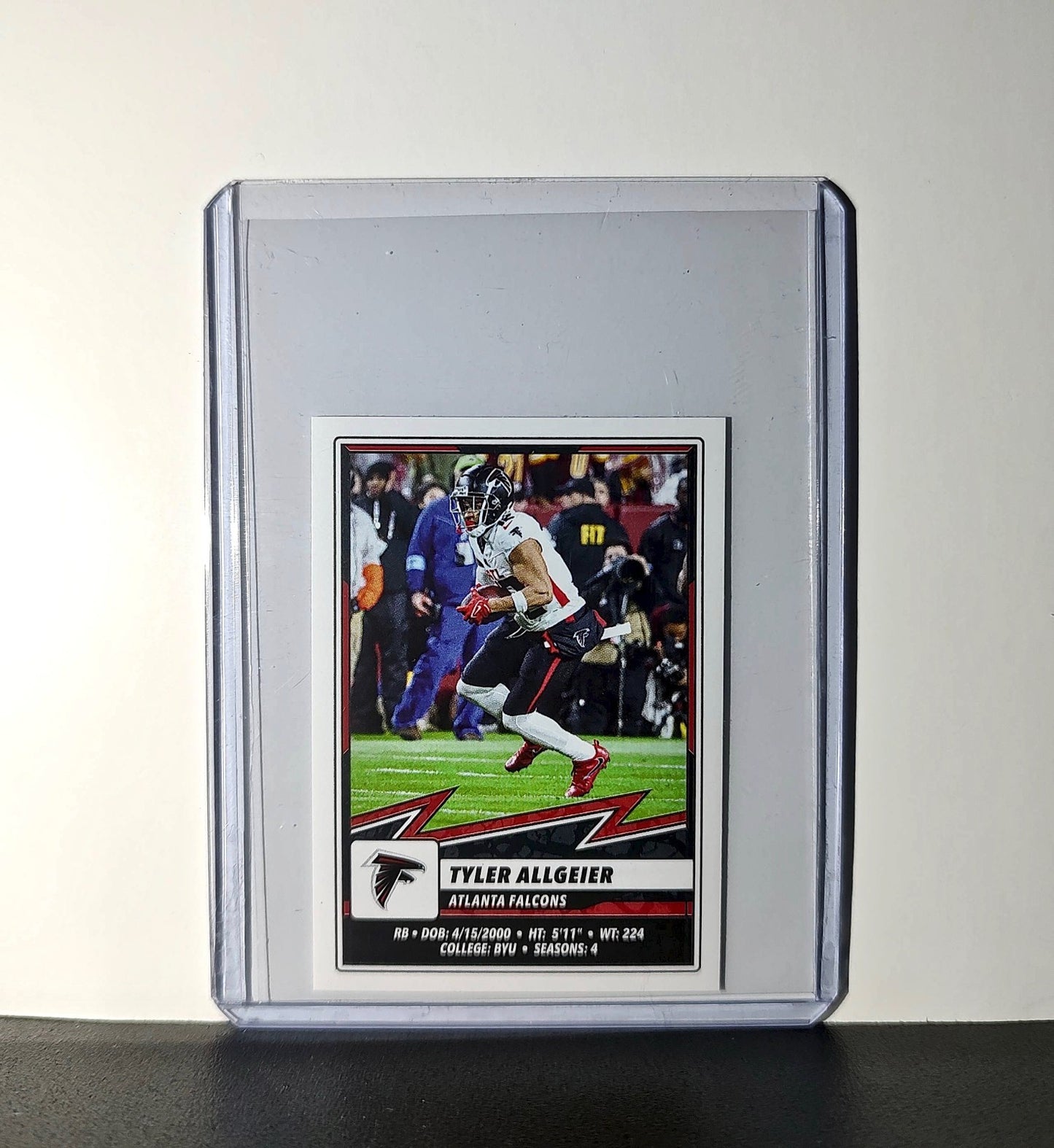 Tyler Allgeier 2025 Panini NFL #426 Sticker Atlanta Falcons