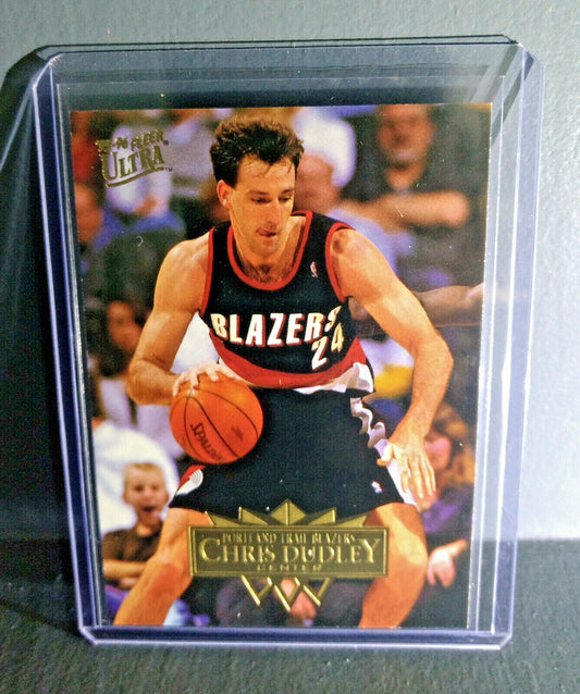 1995-96 Chris Dudley Fleer Ultra #147 Basketball Card