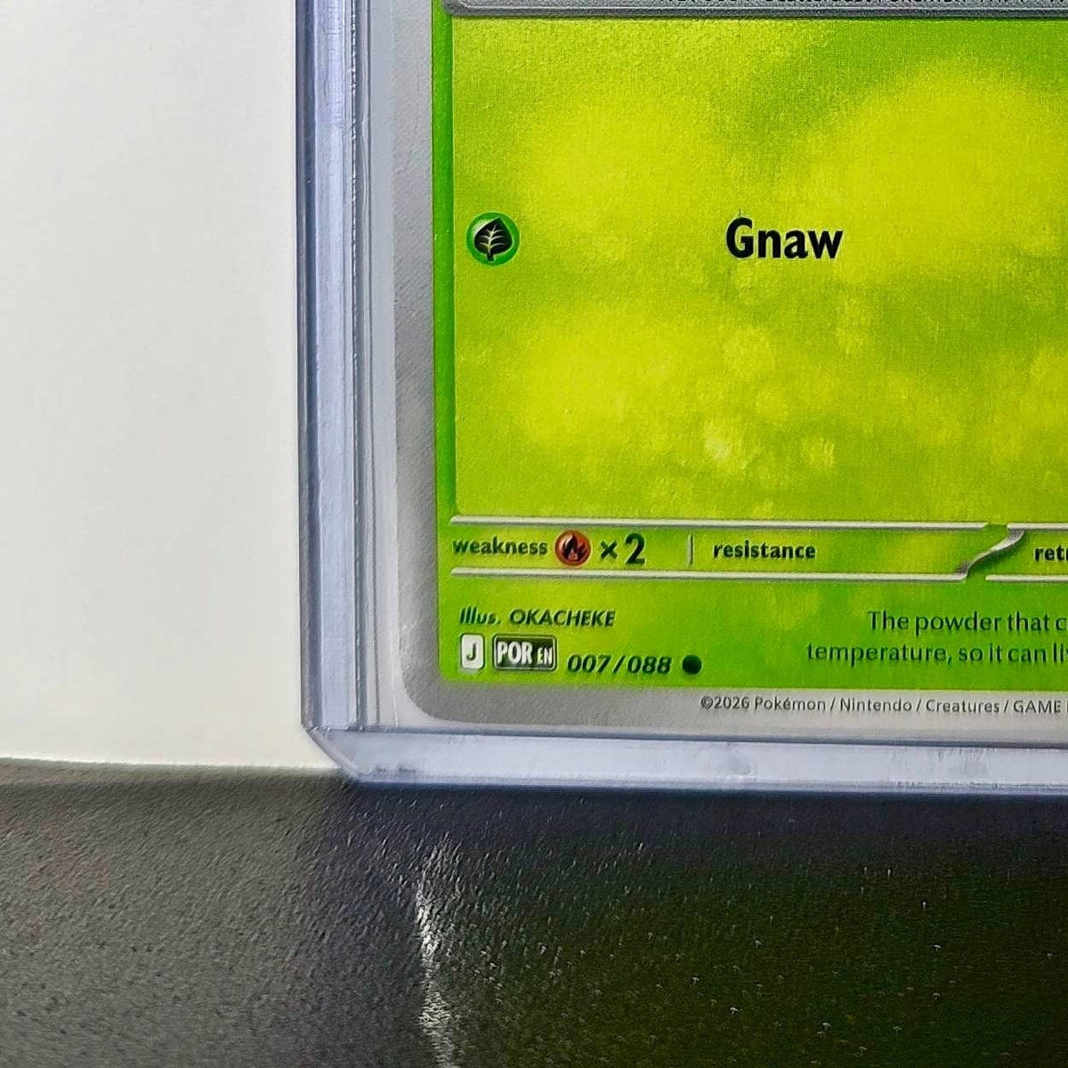 Pokemon Scatterbug HP40 Basic Grass 007/88 2025 Perfect Order Mega Evolution