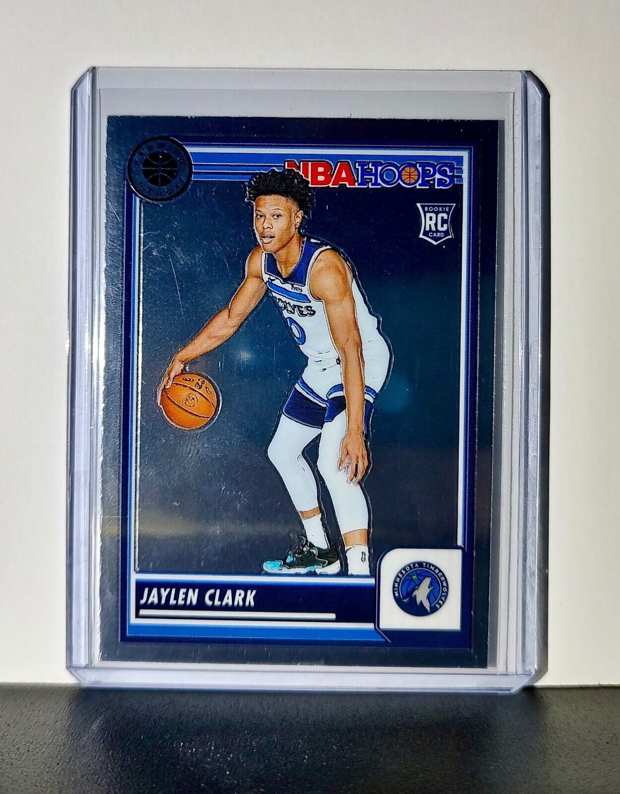 Jaylen Clark 2023-24 Panini Premium Stock NBA Hoops #189 Rookie Timberwolves