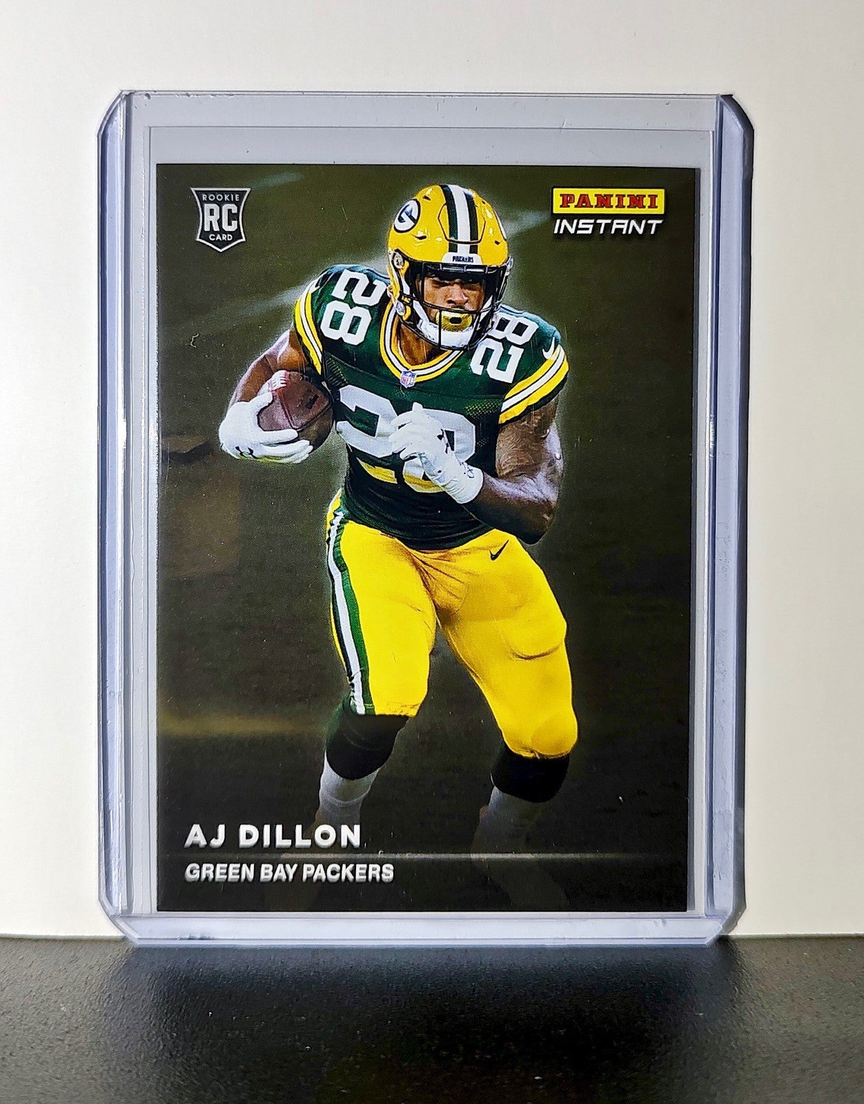 AJ Dillon Rookie 2020 Panini NFL #22 Rookie Spotlight Card Green Bay Packers