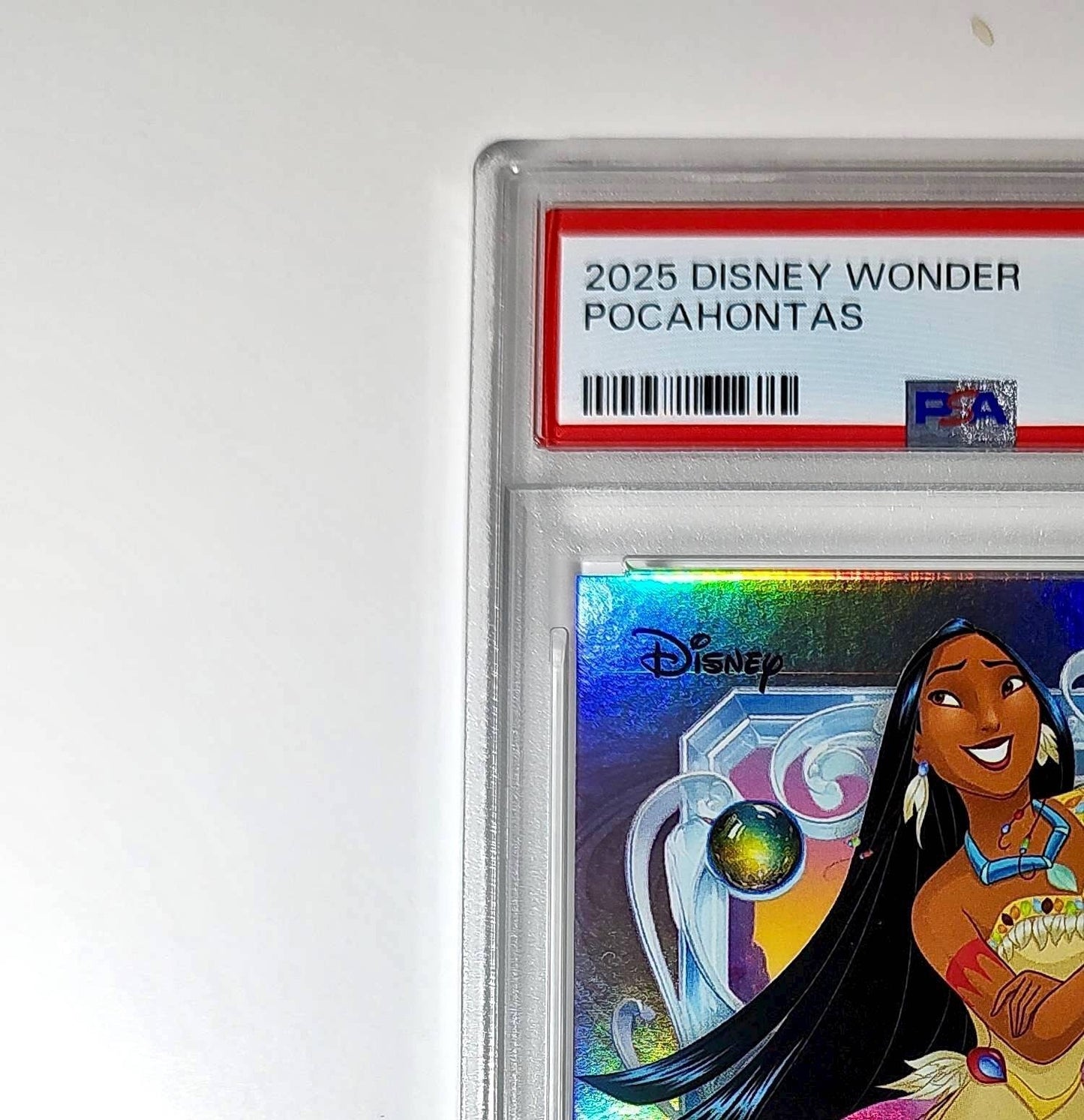 Pocahontas 2025 Topps Disney Cartoon Princess #157 Card Pocahontas PSA 10
