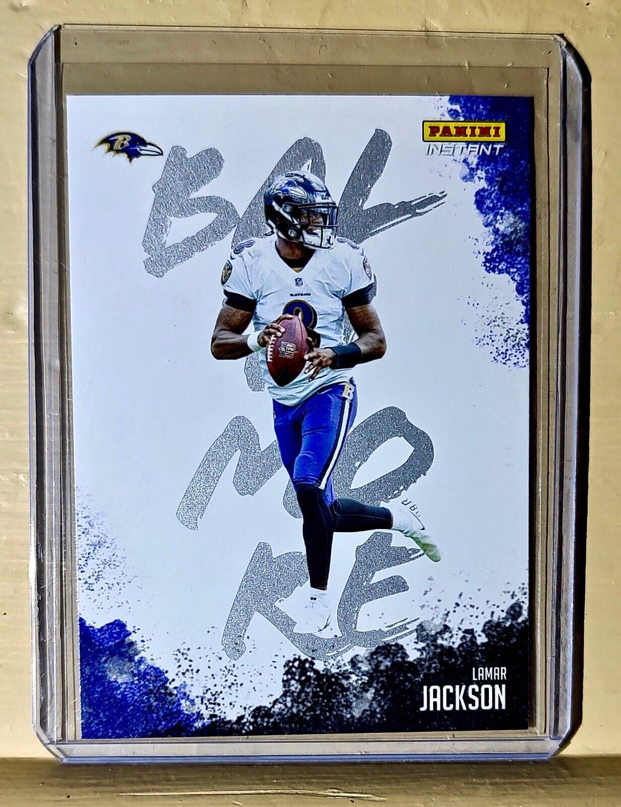 Lamar Jackson 2020 Panini NFL Instant My City #18 Football Card 1 of 1275