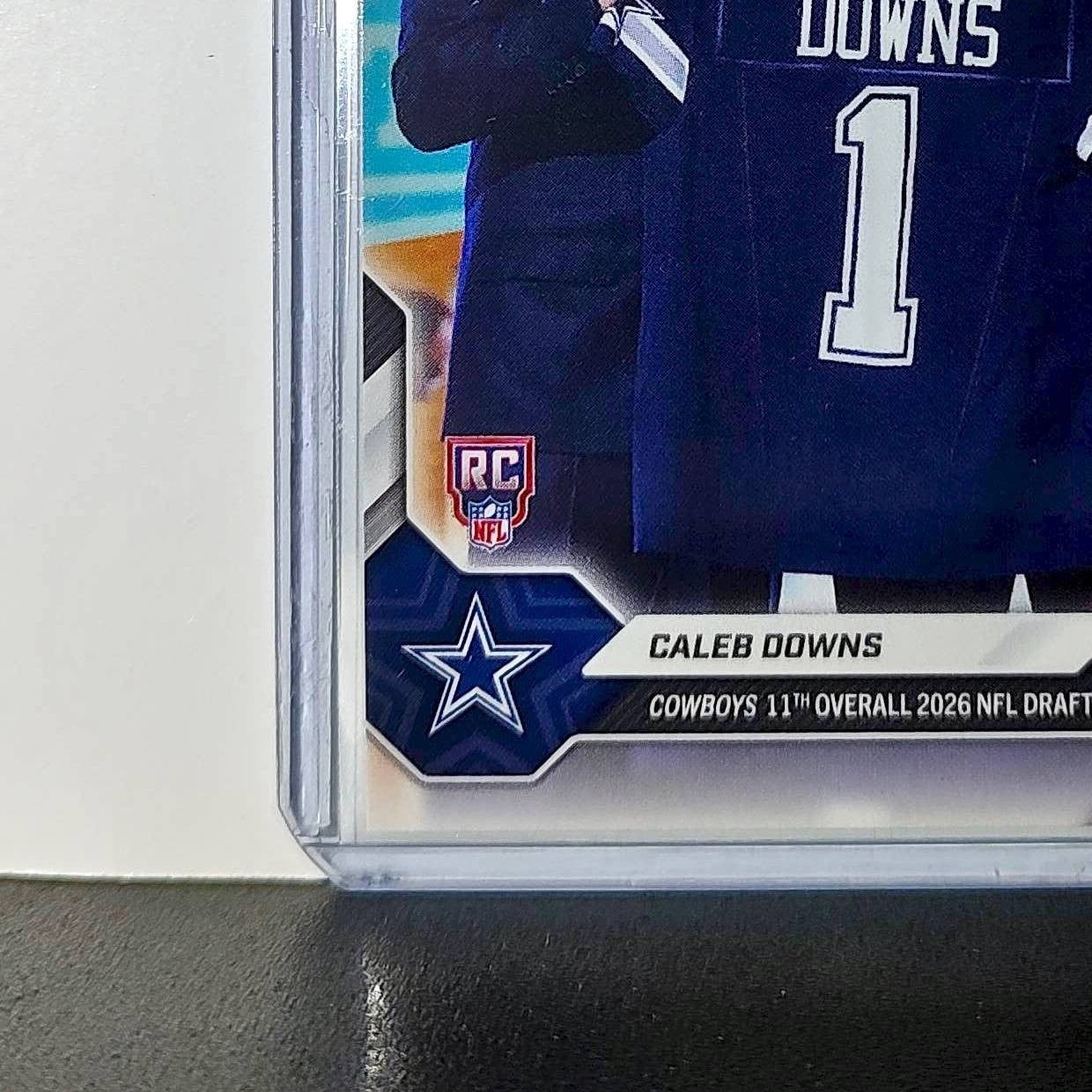 Caleb Downs Rookie 2026 Topps Now Draft Night #CDOW Card Dallas Cowboys
