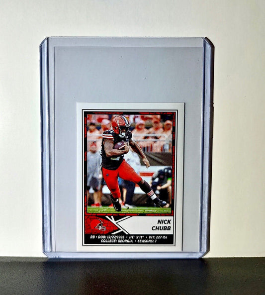 Nick Chubb 2024 Panini NFL Sticker #140 Cleveland Browns
