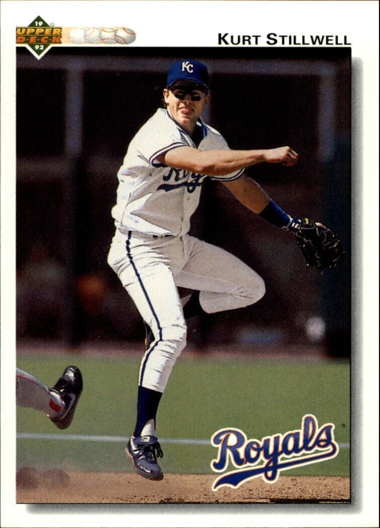 Kurt Stillwell 1992 Upper Deck MLB #329 Baseball Card Kansas City Royals