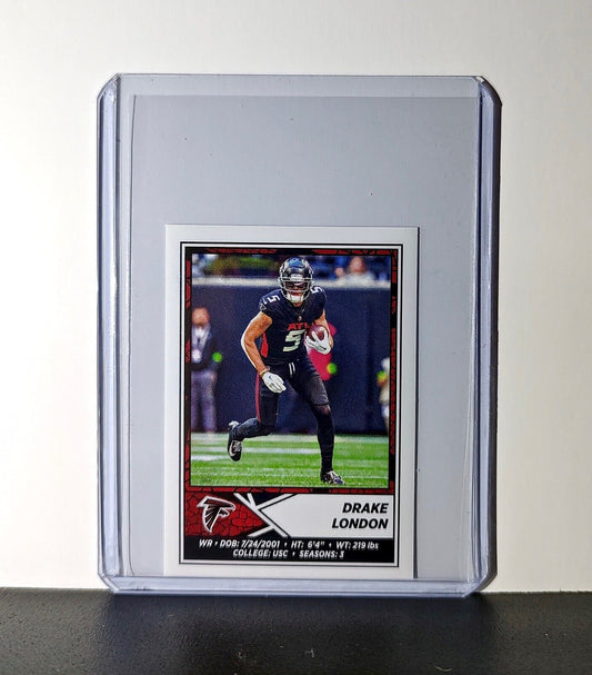 Drake London 2024 Panini NFL Sticker #430 Atlanta Falcons