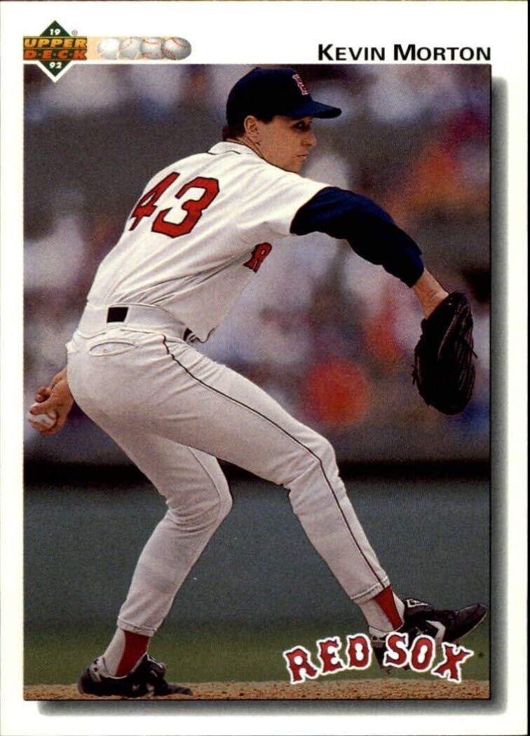 Kevin Morton 1992 Upper Deck MLB #676 Baseball Card Boston Red Sox