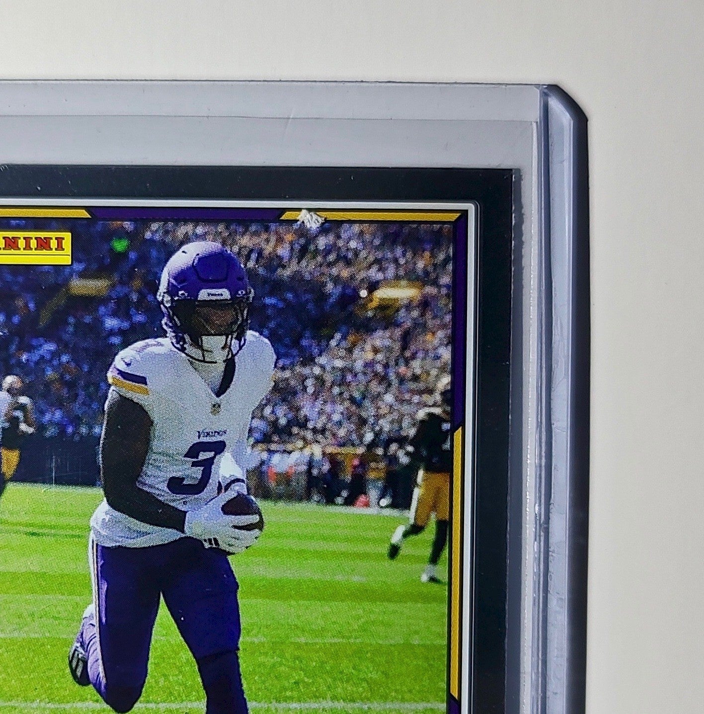 Jordan Addison 2025 Panini NFL #23 Foil Sticker Card Minnesota Vikings