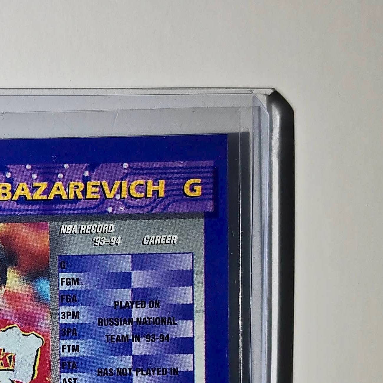 Sergei Bazarevich Rookie 1994-95 Topps Finest #169 Card