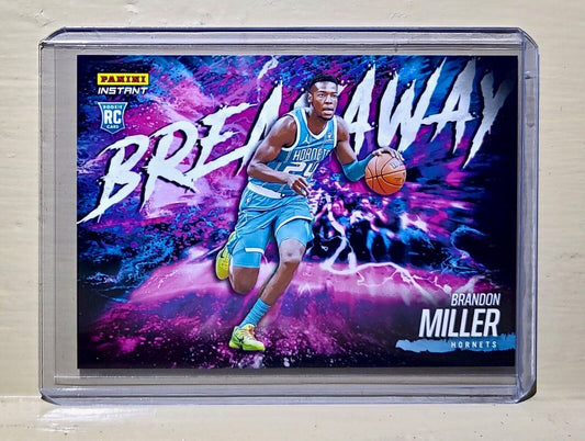 Brandon Miller 2023-24 Panini NBA Breakaway Basketball #2 Rookie Card 1 of 4085