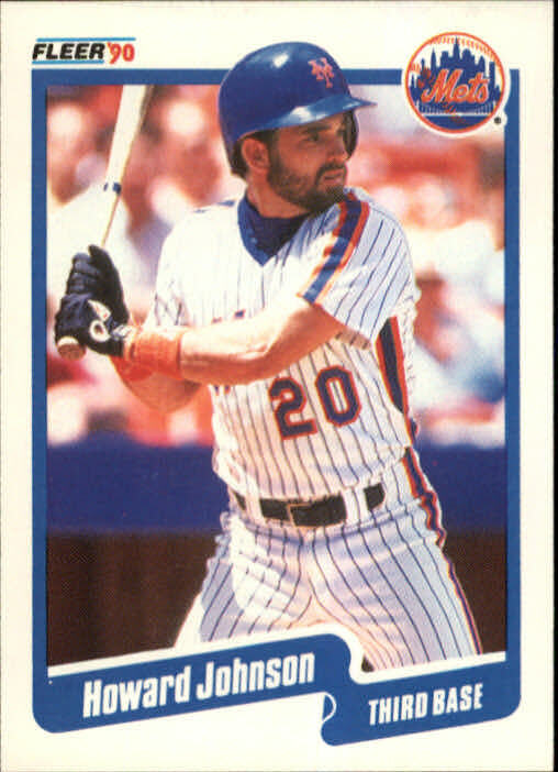 1990 Howard Johnson Fleer Baseball Card #208