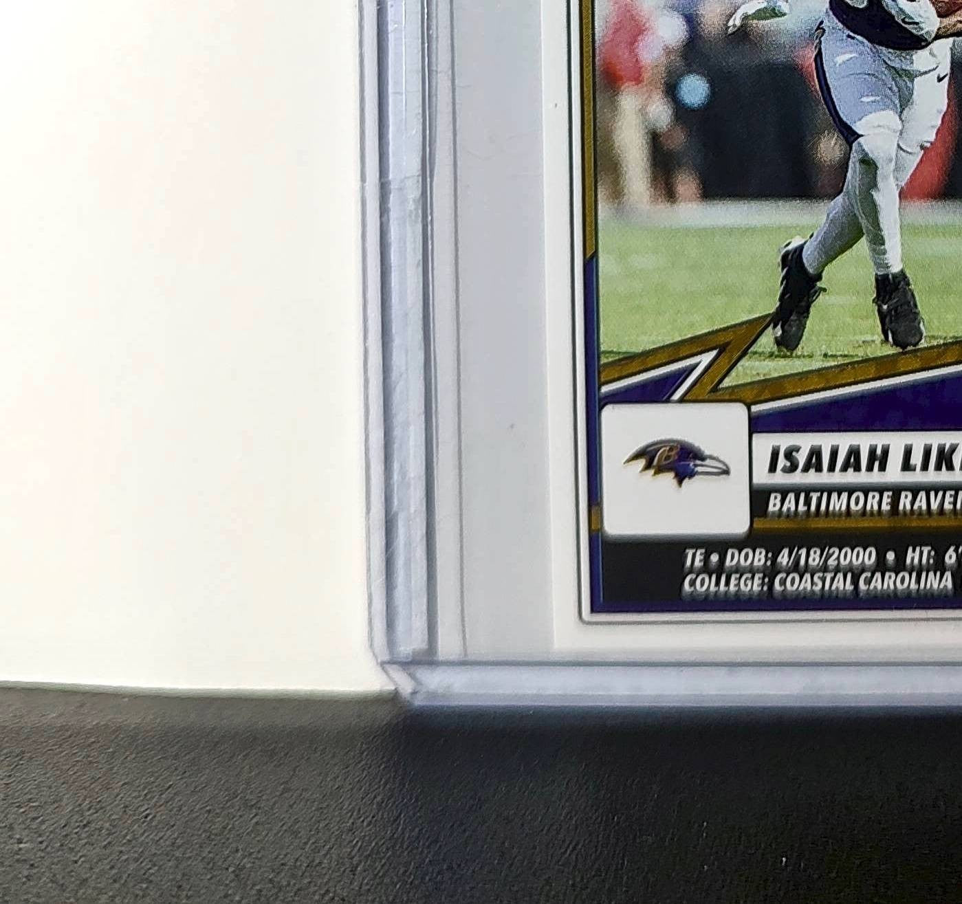 Isaiah Likely 2025 Panini NFL #111 Sticker Baltimore Ravens