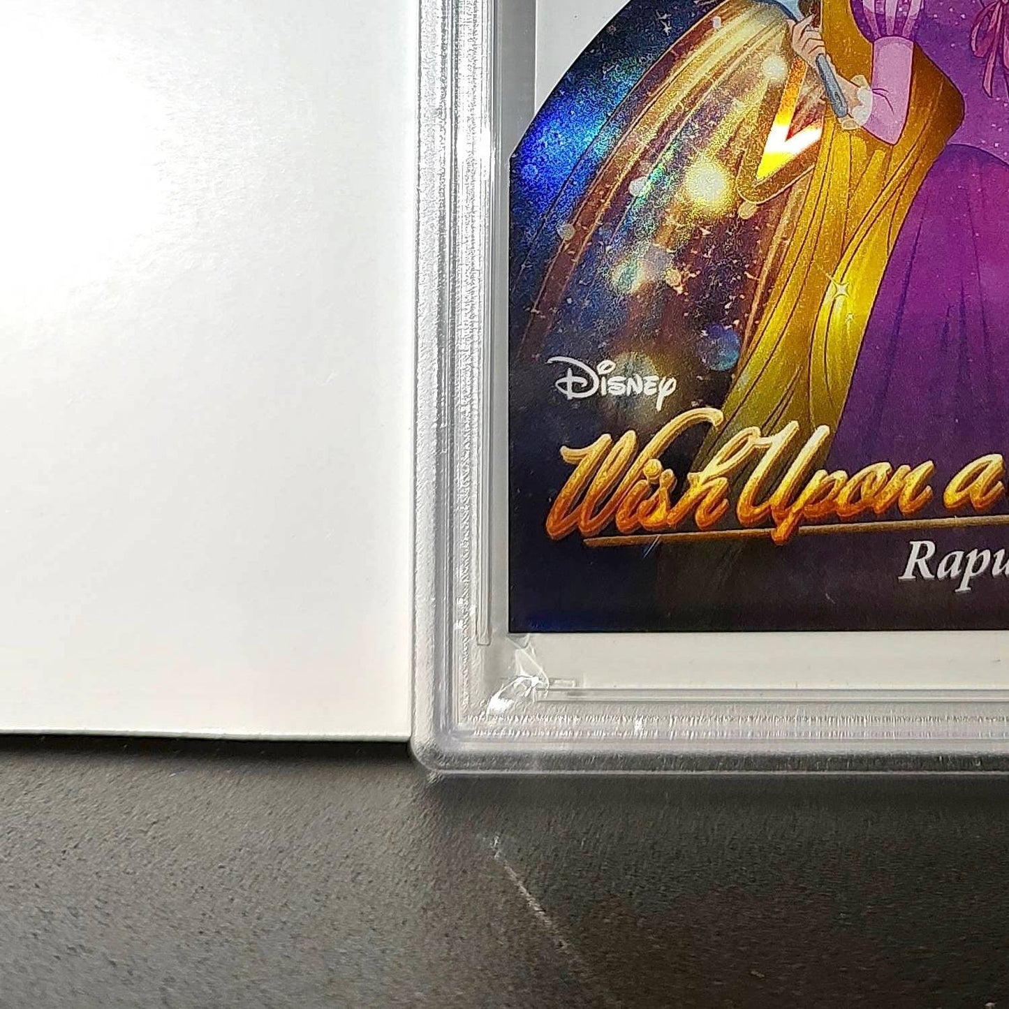Rapunzel 2025 Topps Chrome Disney #W-16 Wish Upon A Star Die Cut Tangled PSA 9