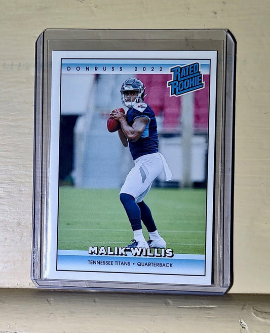 Malik Willis 2022 NFL Panini #25 Rated Rookie Retro Football Card 1/4094