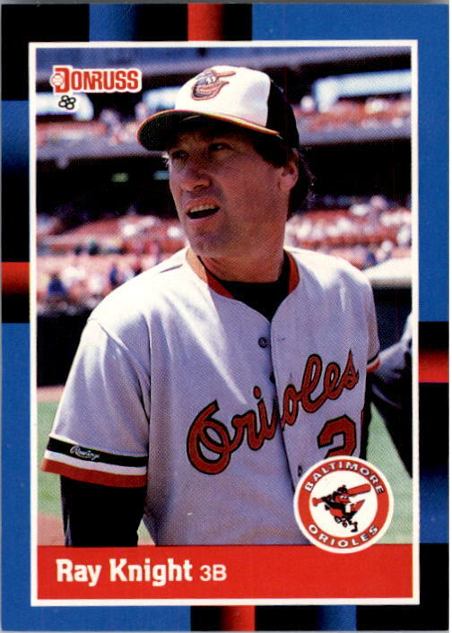 1988 Ray Knight Donruss Baseball Card #108