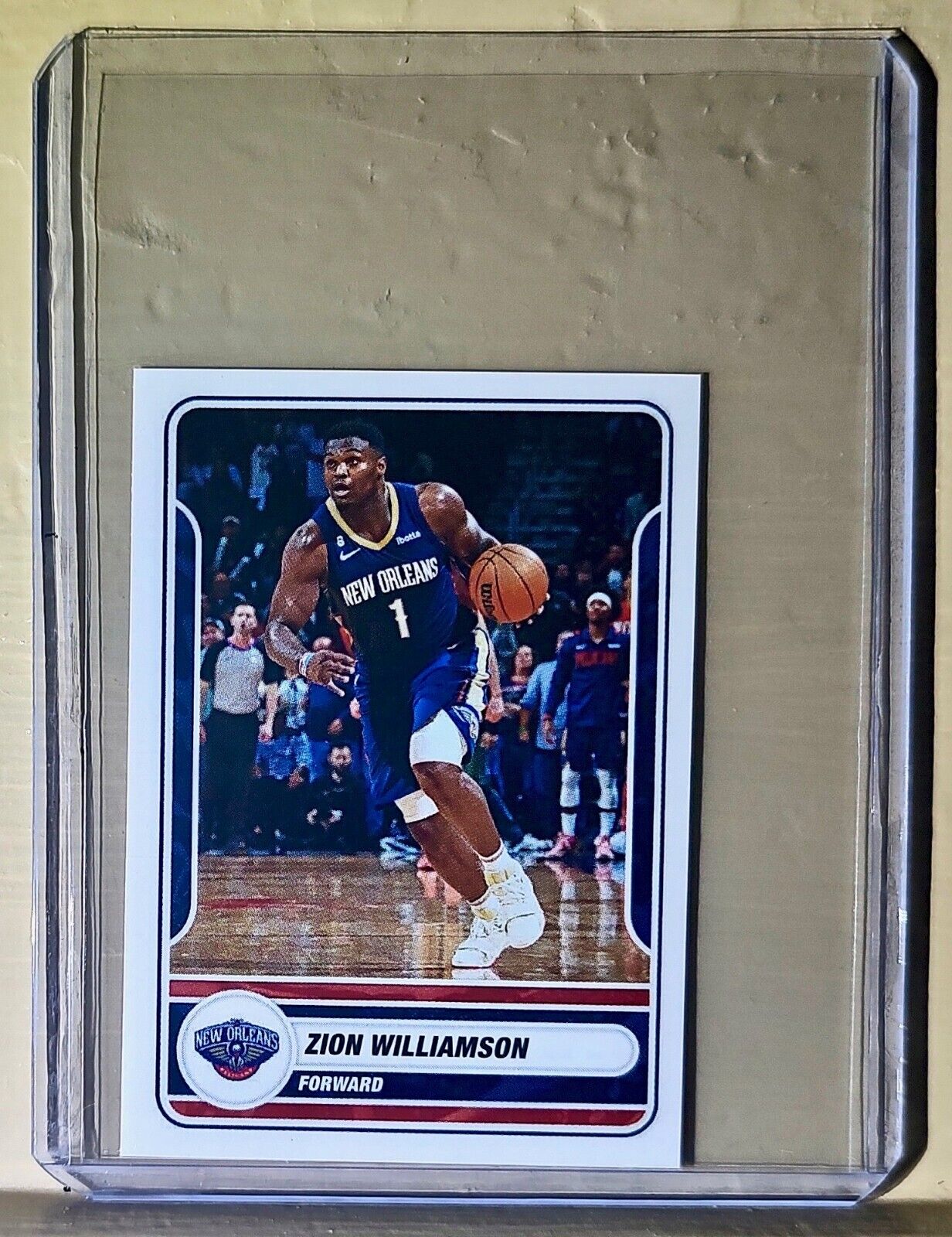 2023-24 Zion Williamson Panini NBA Basketball #402 Sticker New Orleans Pelicans