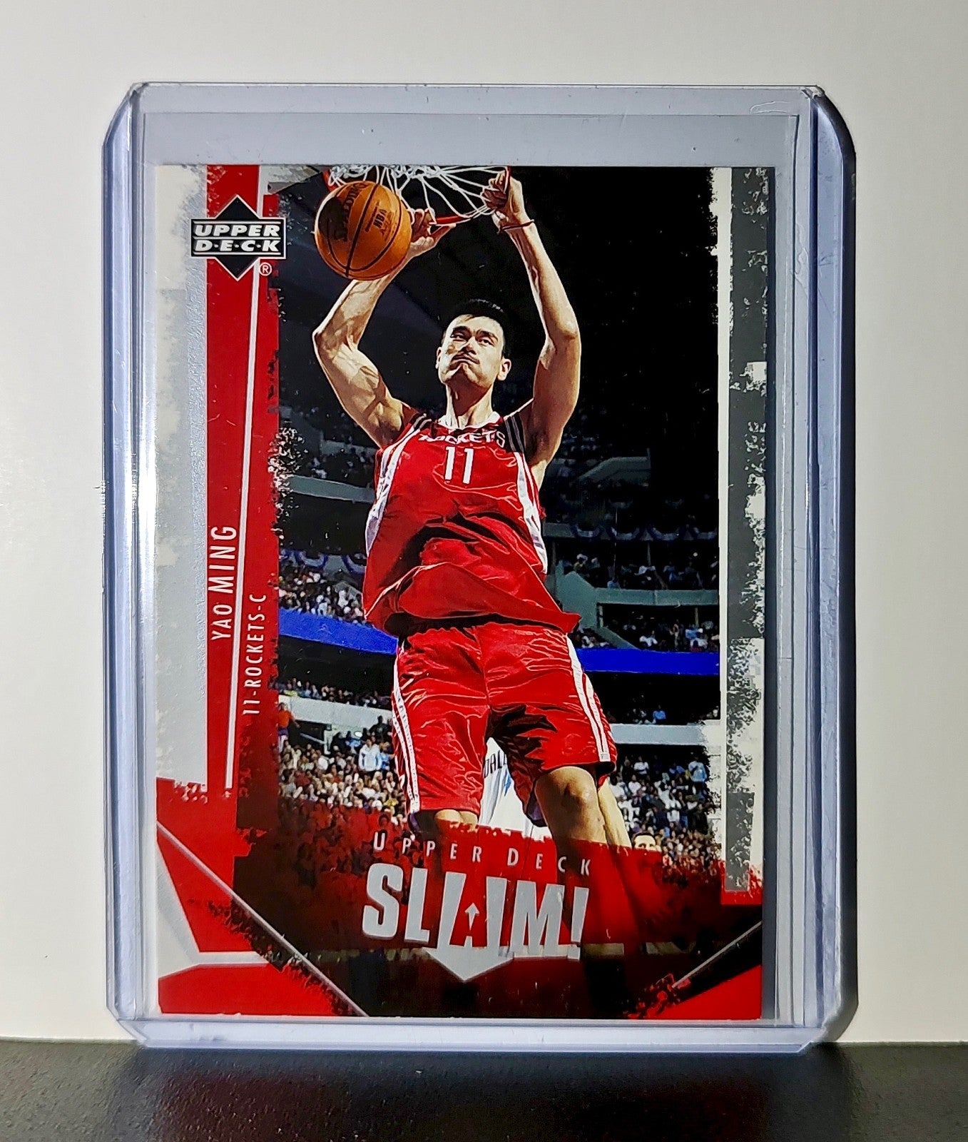 Yao Ming 2005 Upper Deck NBA #29 Slam Card Houston Rockets