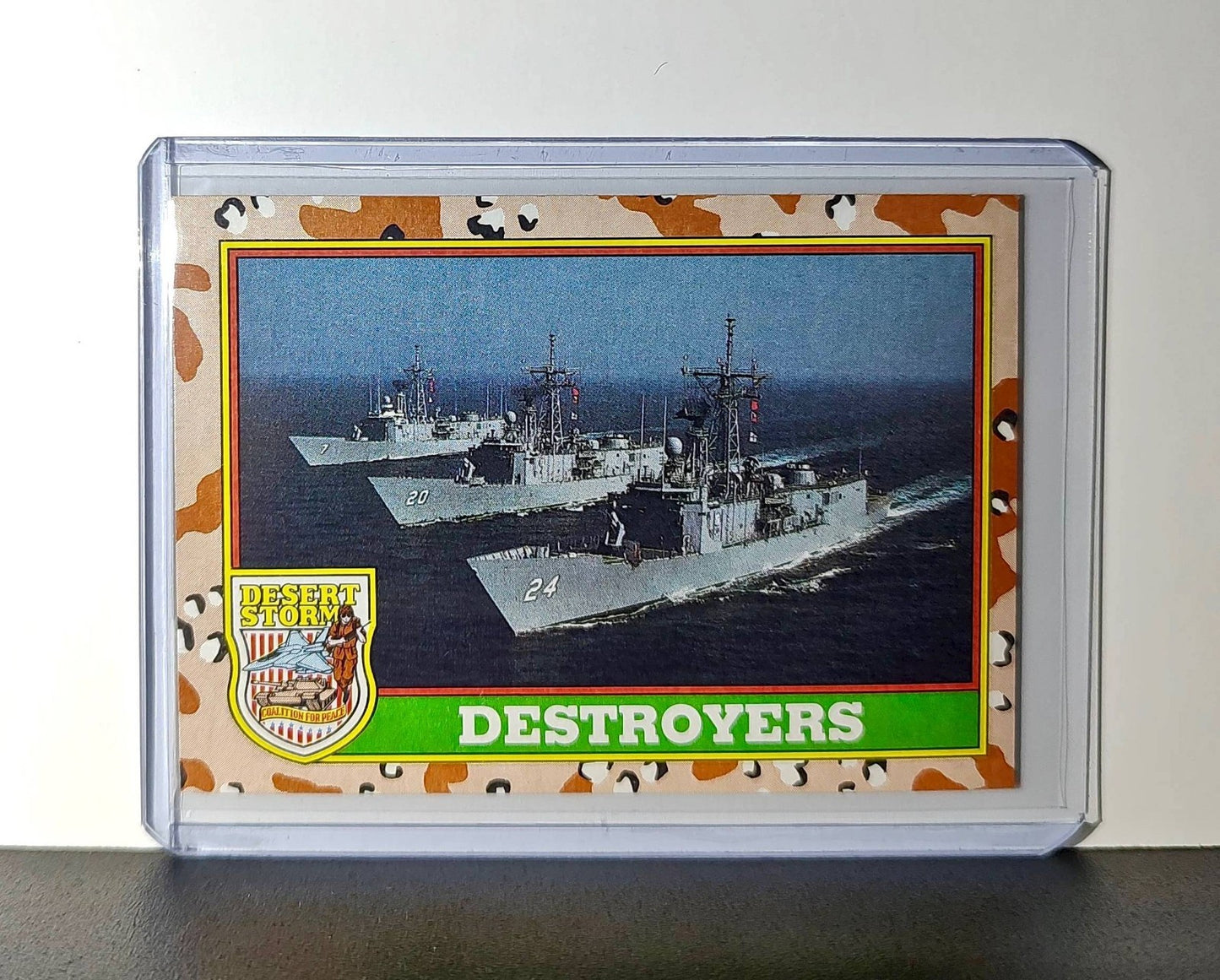 Destroyers 1991 Topps Desert Storm #58 Card