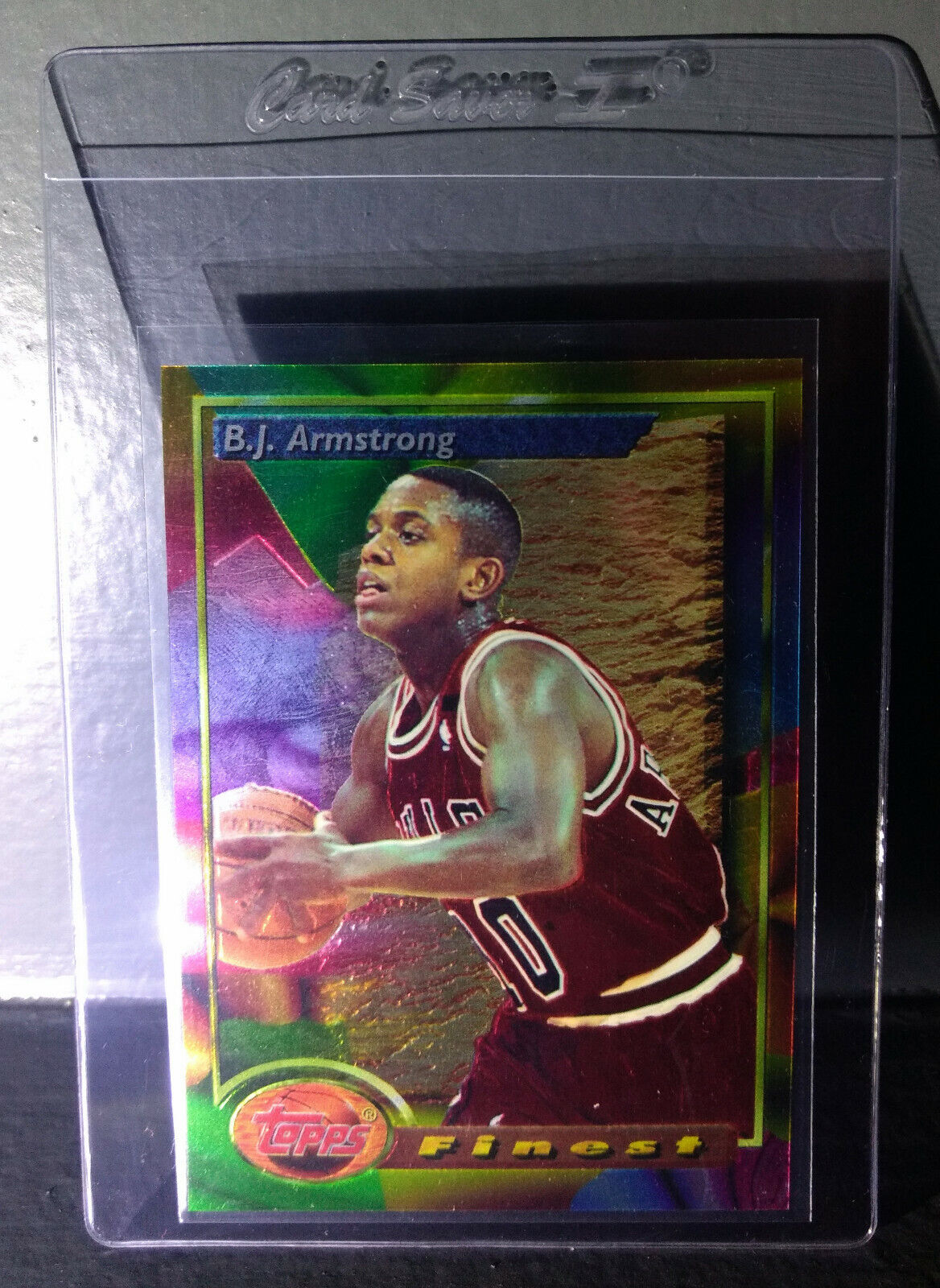 1993-94 Topps Finest B.J. Armstrong #62 Basketball Card