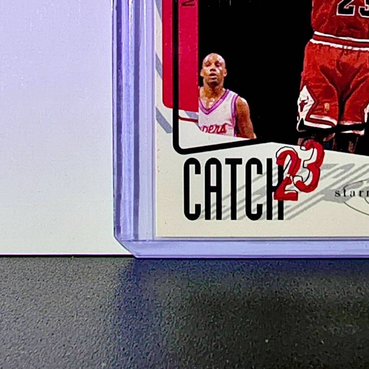 Michael Jordan 1997-98 Upper Deck Collector's Choice Catch 23 #187 Card Bulls
