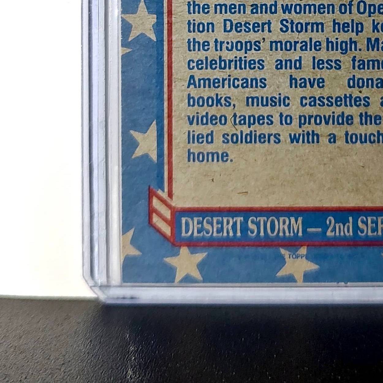 Mail Call 1991 Topps Desert Storm #156 Card