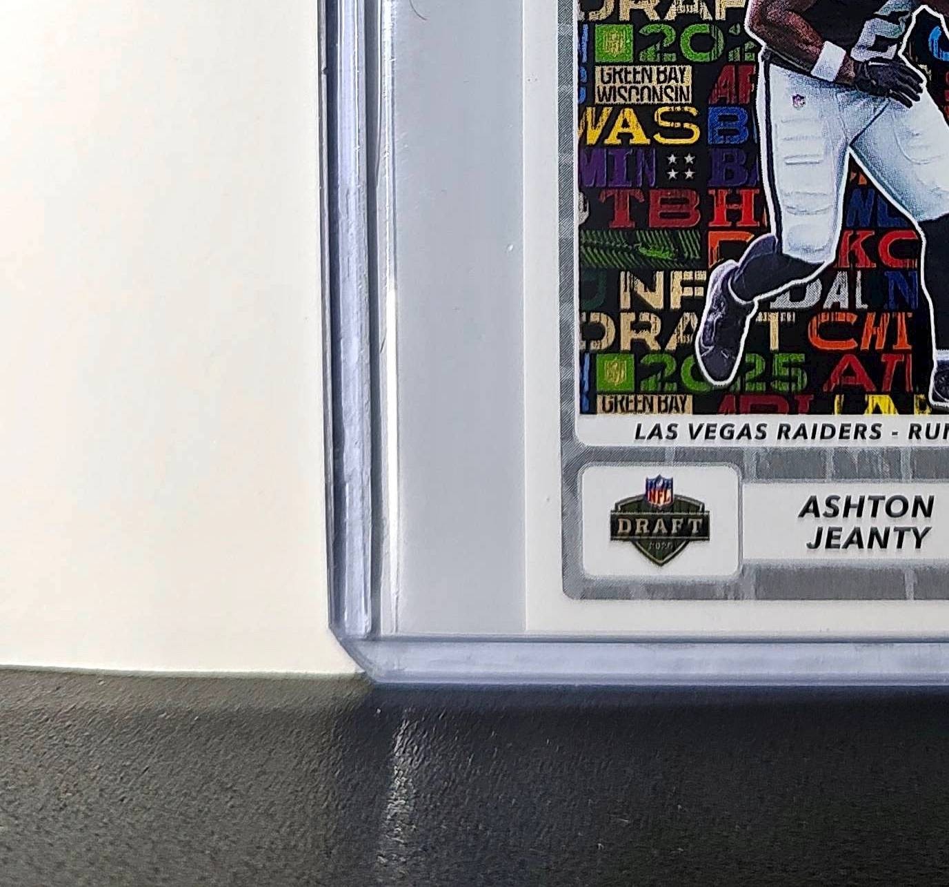 Ashton Jeanty Rookie 2025 Panini NFL #553 Draft Sticker Raiders