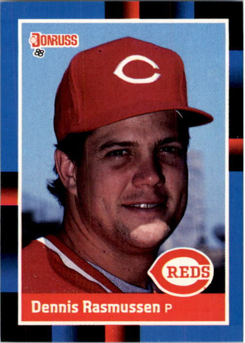 1988 Dennis Rasmussen Donruss Baseball Card #575