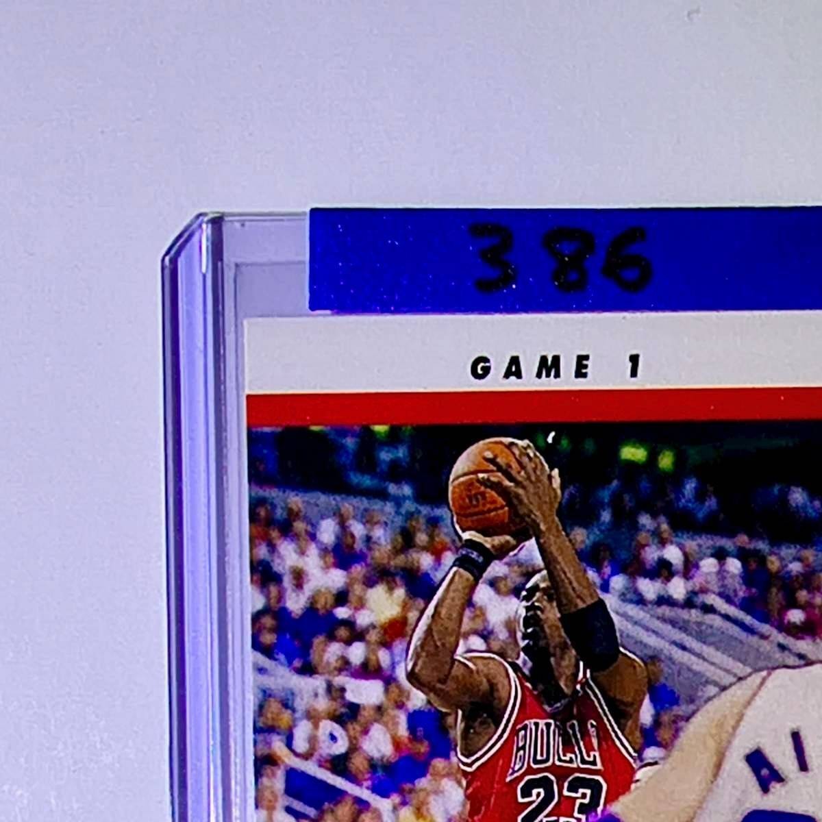 Michael Jordan 1993-94 Upper Deck NBA Finals #198 Basketball Card Chicago Bulls