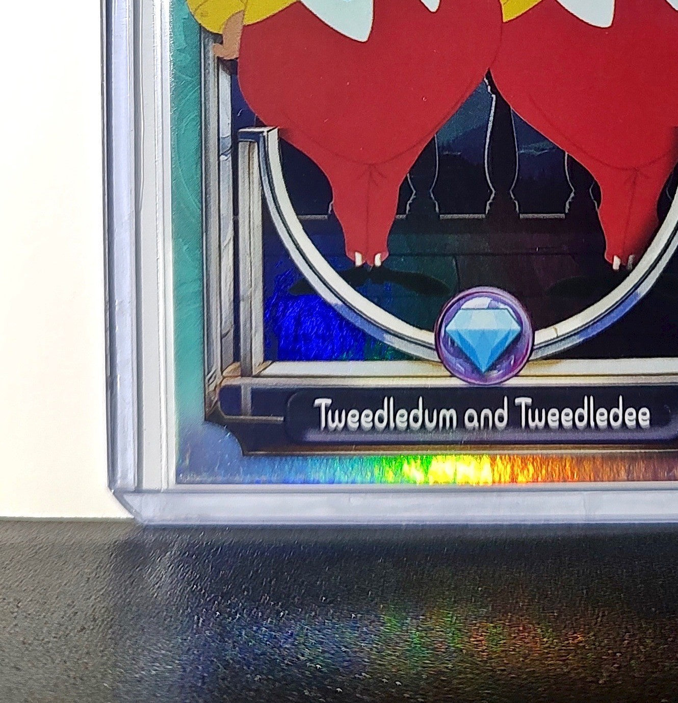 Tweedledum and Tweedledee 2025 Topps Disney #116 Diamond Alice in Wonderland
