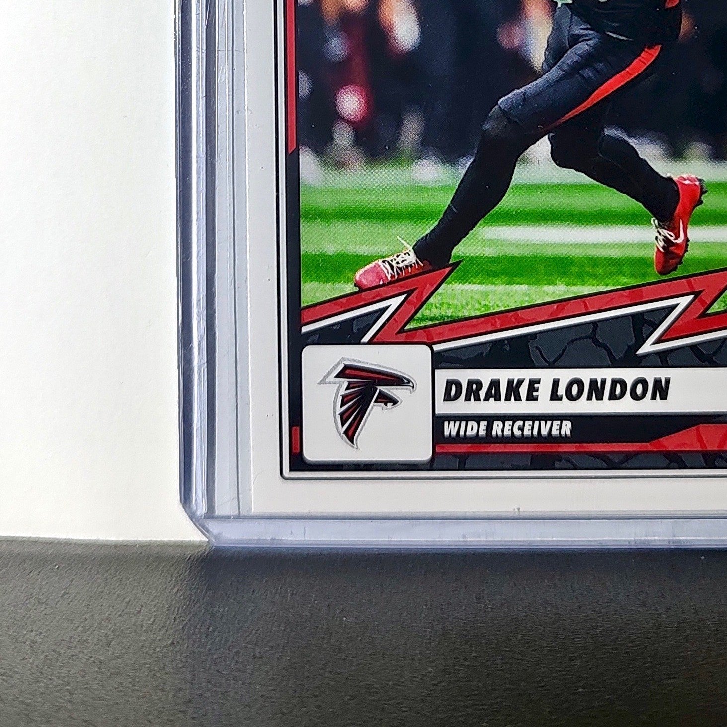 Drake London 2025 Panini NFL #65 Sticker Card Atlanta Falcons