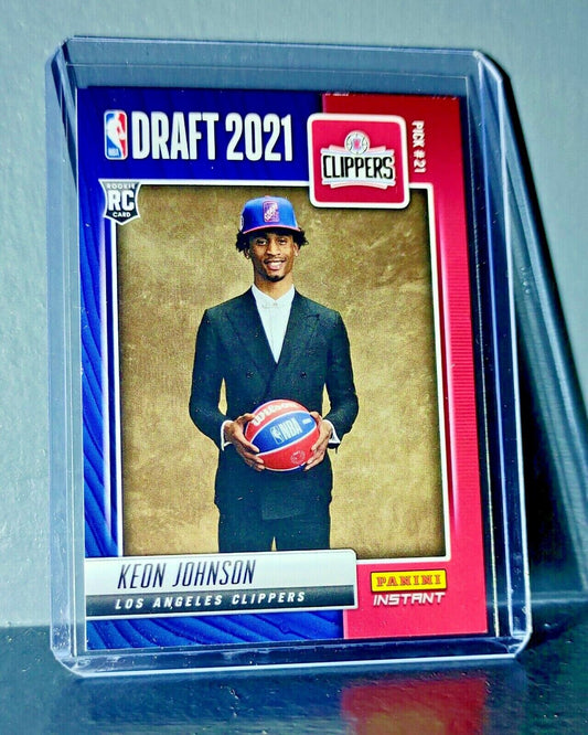 Keon Johnson 2021-22 Panini NBA Draft Night Rookie Card 1 of 530