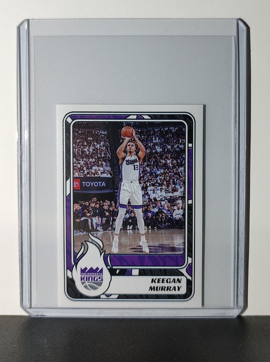Keegan Murray 2024-25 Panini NBA #455 Sticker Card Sacramento Kings