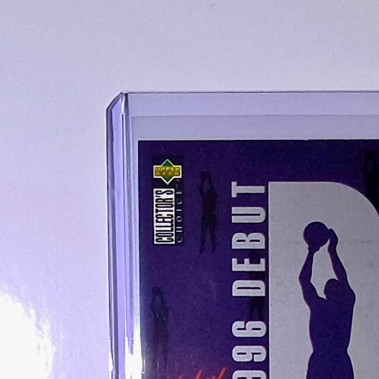 Michael Jordan 1995-96 Debut Upper Deck Collector's Choice Card Chicago Bulls