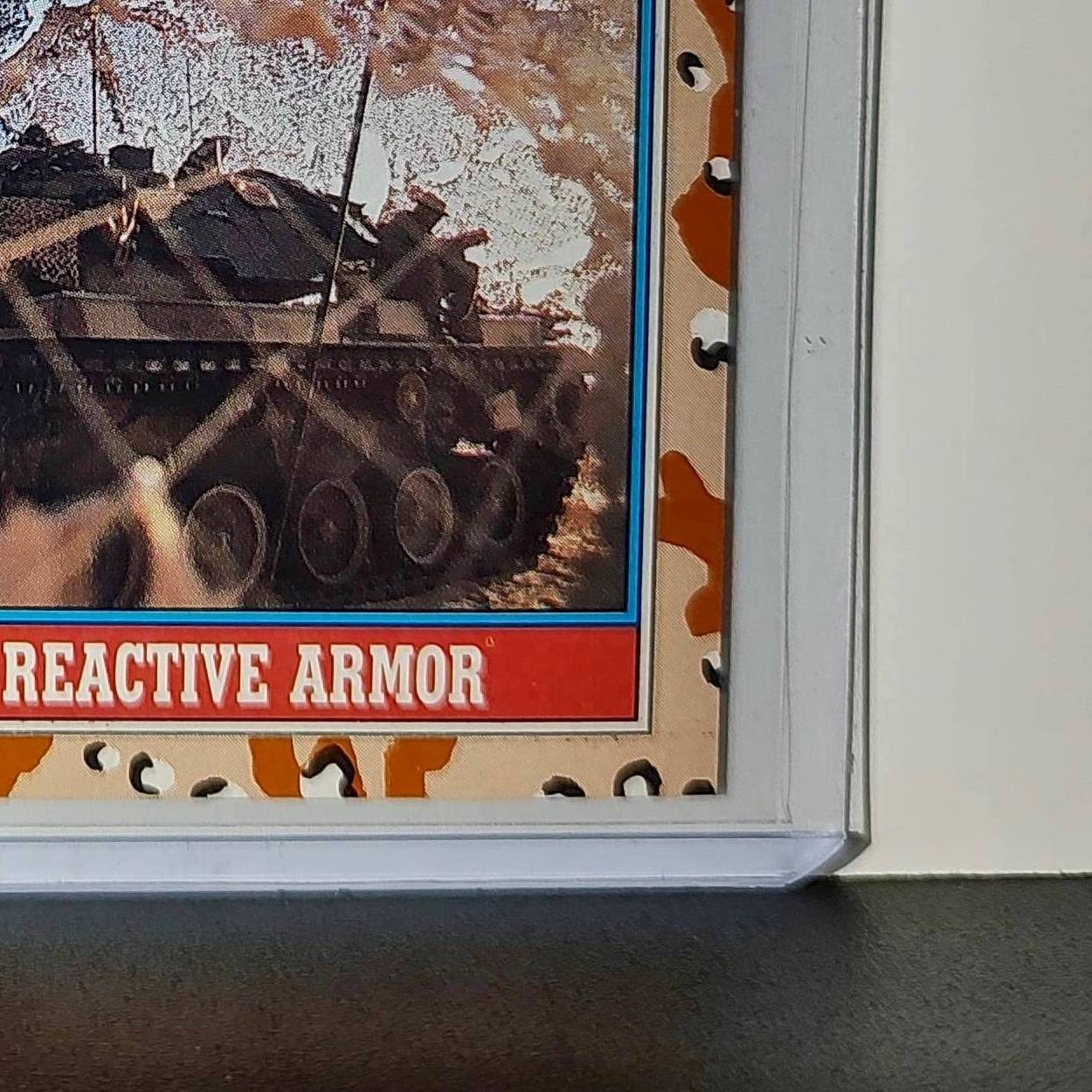 M-60 Reactive Armor 1991 Topps Desert Storm #106 Card