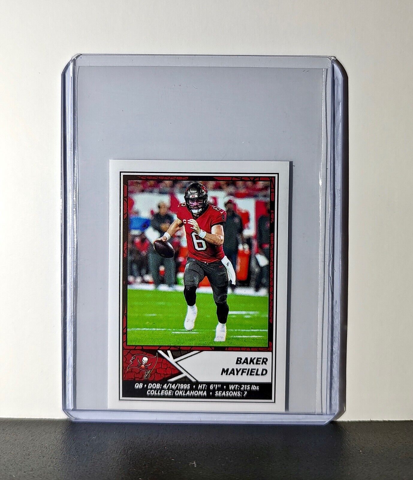 Baker Mayfield 2024 Panini NFL Sticker #475 Tampa Bay Buccaneers