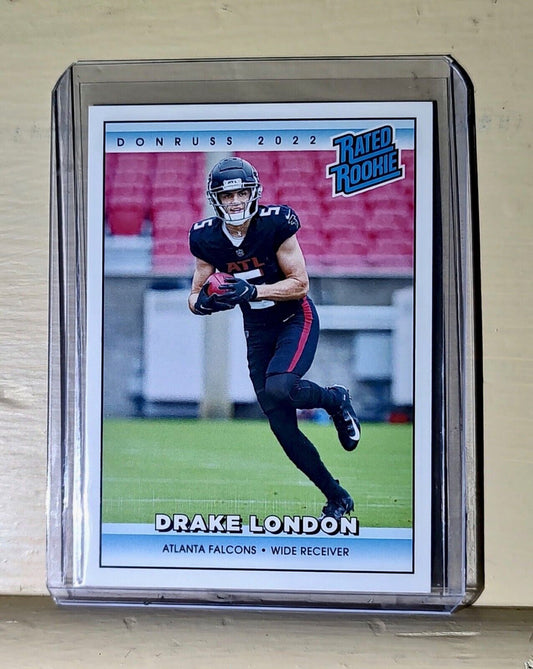 Drake London 2022 NFL Panini #4 Rated Rookie Retro Football Card 1/4094