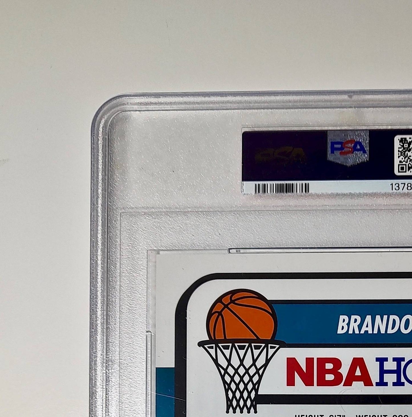Brandon Miller 2023 Panini Premium Stock NBA Hoops #11 Jumbo Rookie PSA 6 EX-MT