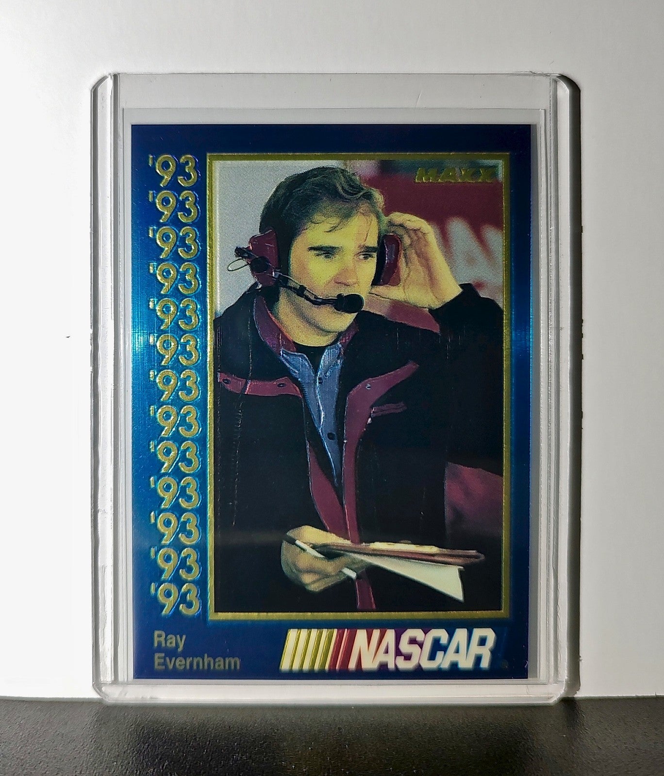 Ray Evernham 1993 Maxx Premier Plus Racing #158 NASCAR Card Hendrick Motorsports